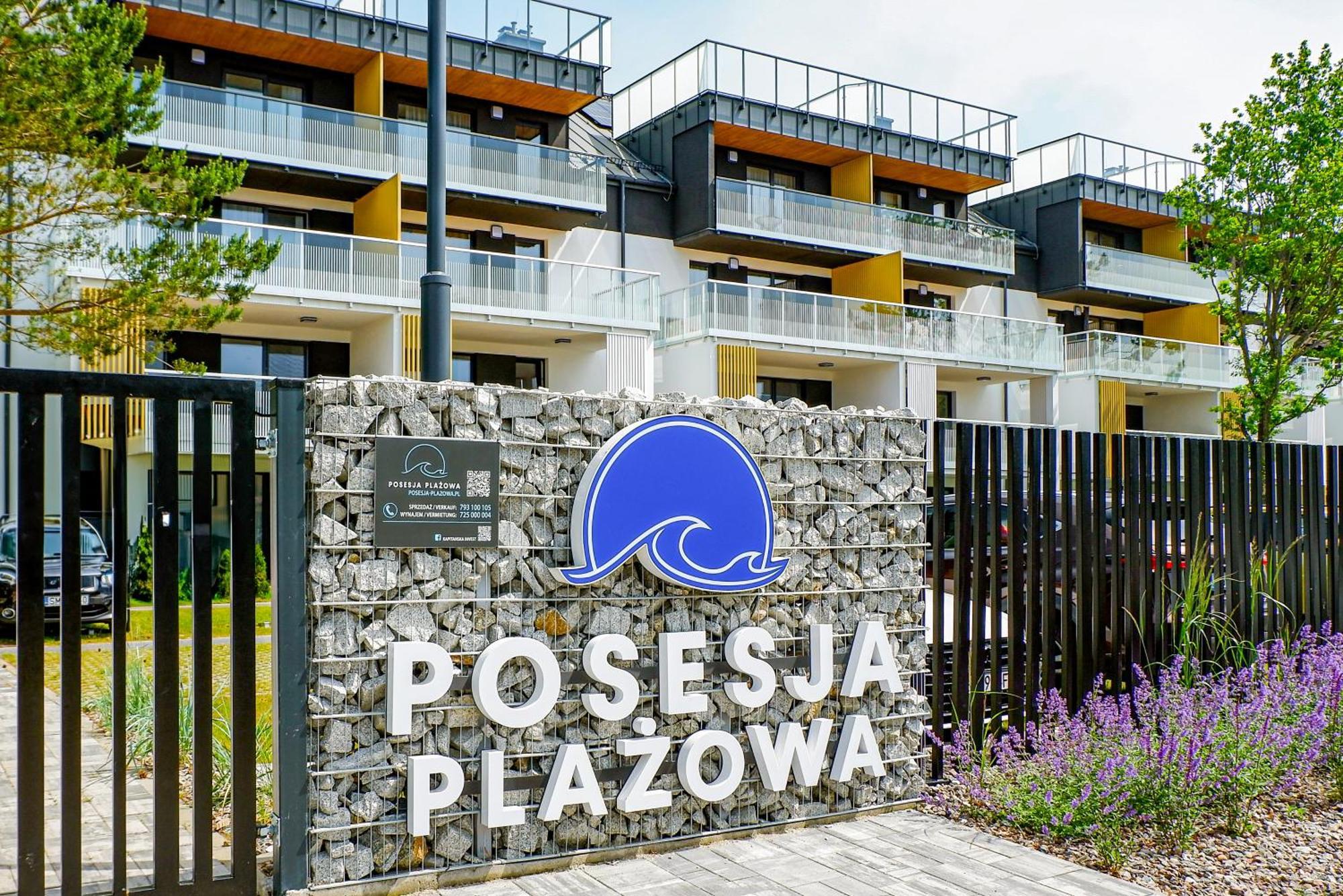 Posesja Plazowa Penthouse & Spa By Posesja Apartamenty Grzybowo  Ngoại thất bức ảnh